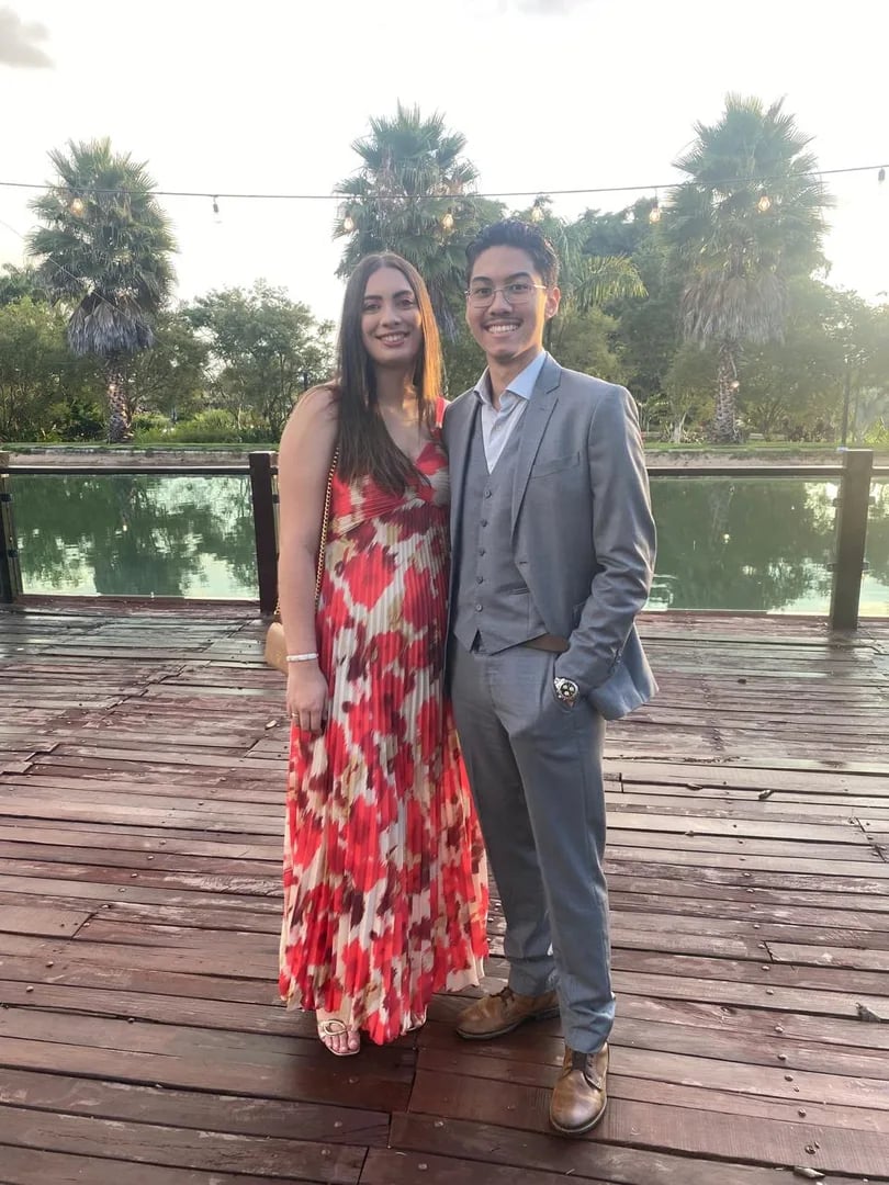 Mel & Rafael - Foto no Deck